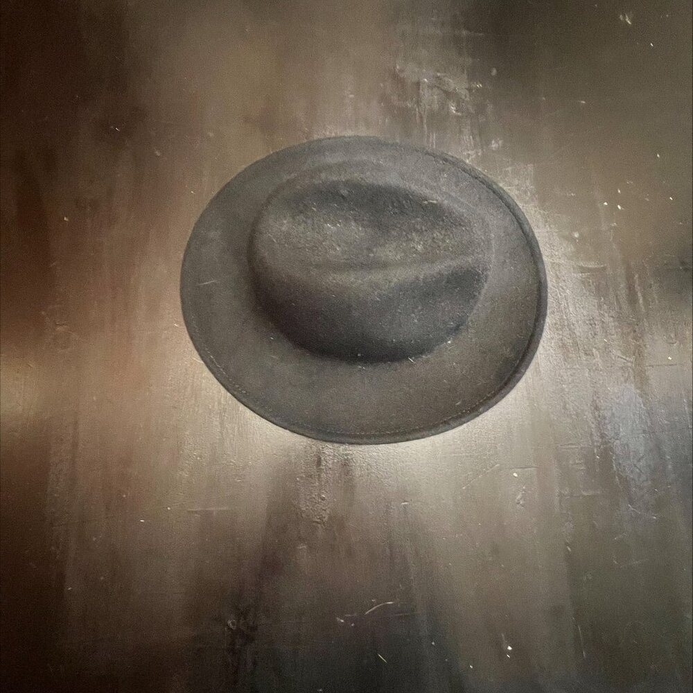 Black Felt Hat